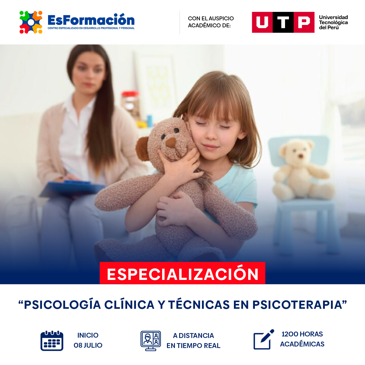 Psicología Clínica y Técnicas en Psicoterapia