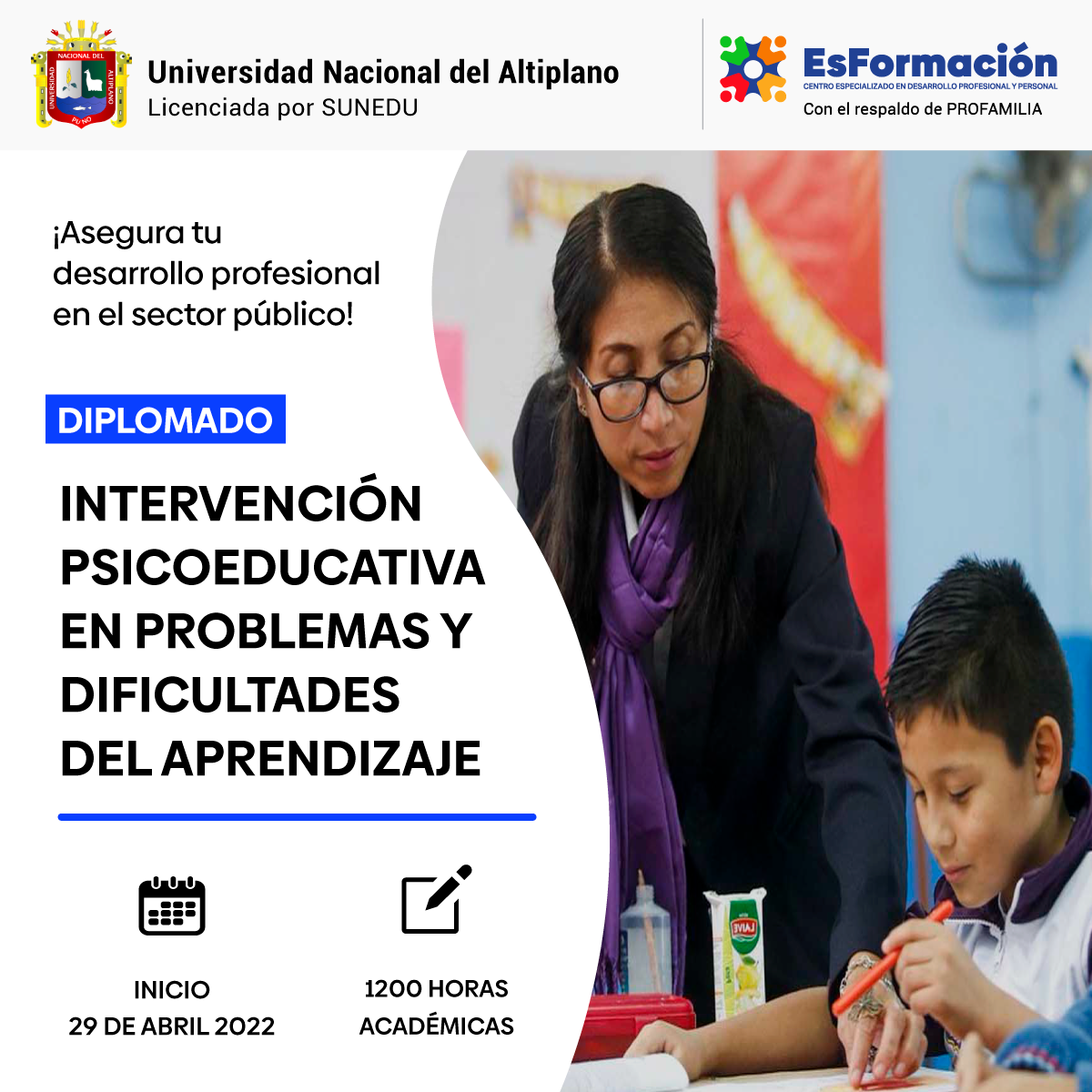 Intervención Psicoeducativa en Problemas y Dificultades del Aprendizaje