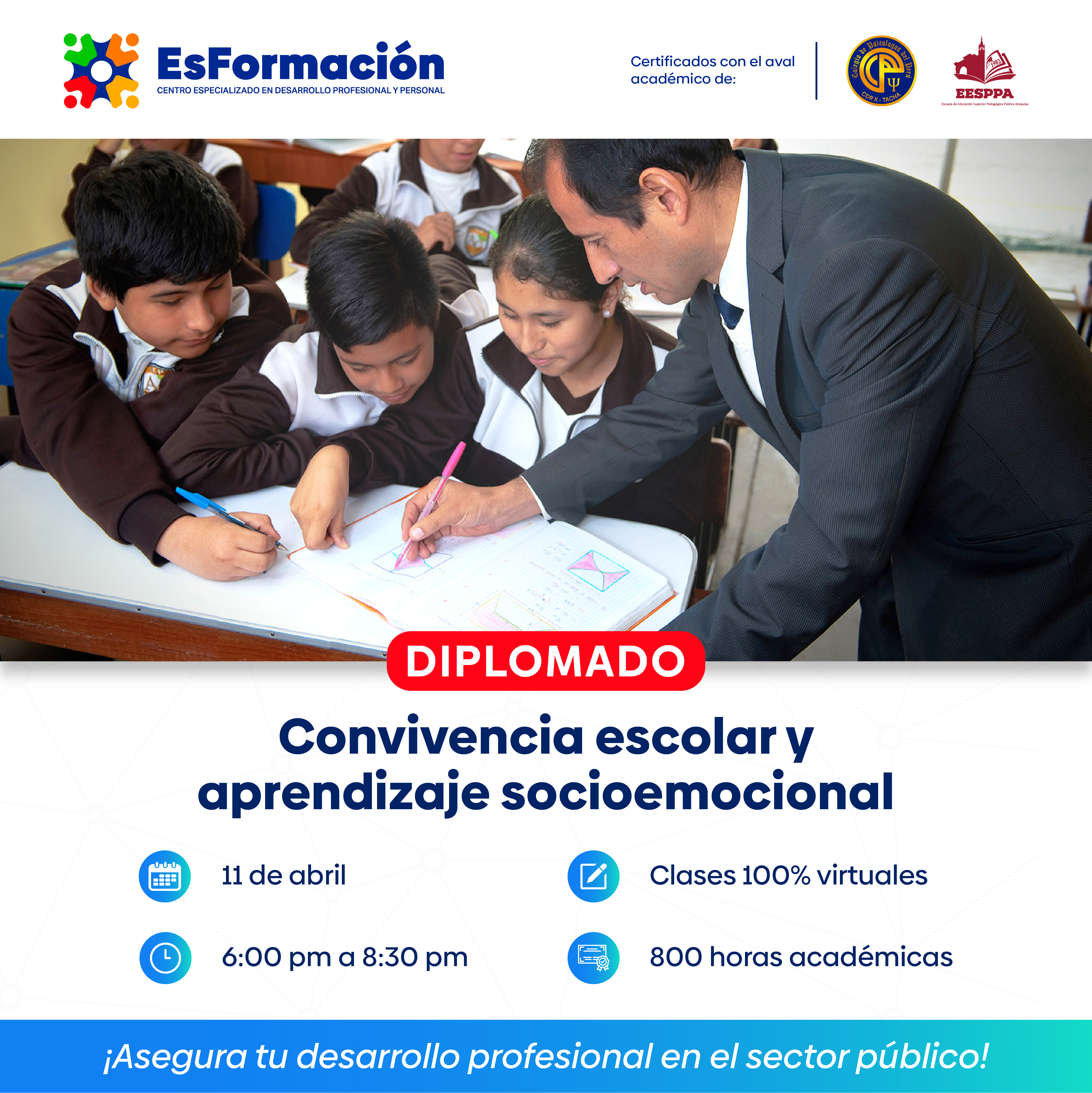 Convivencia escolar y aprendizaje socioemocional - ESF05-2024