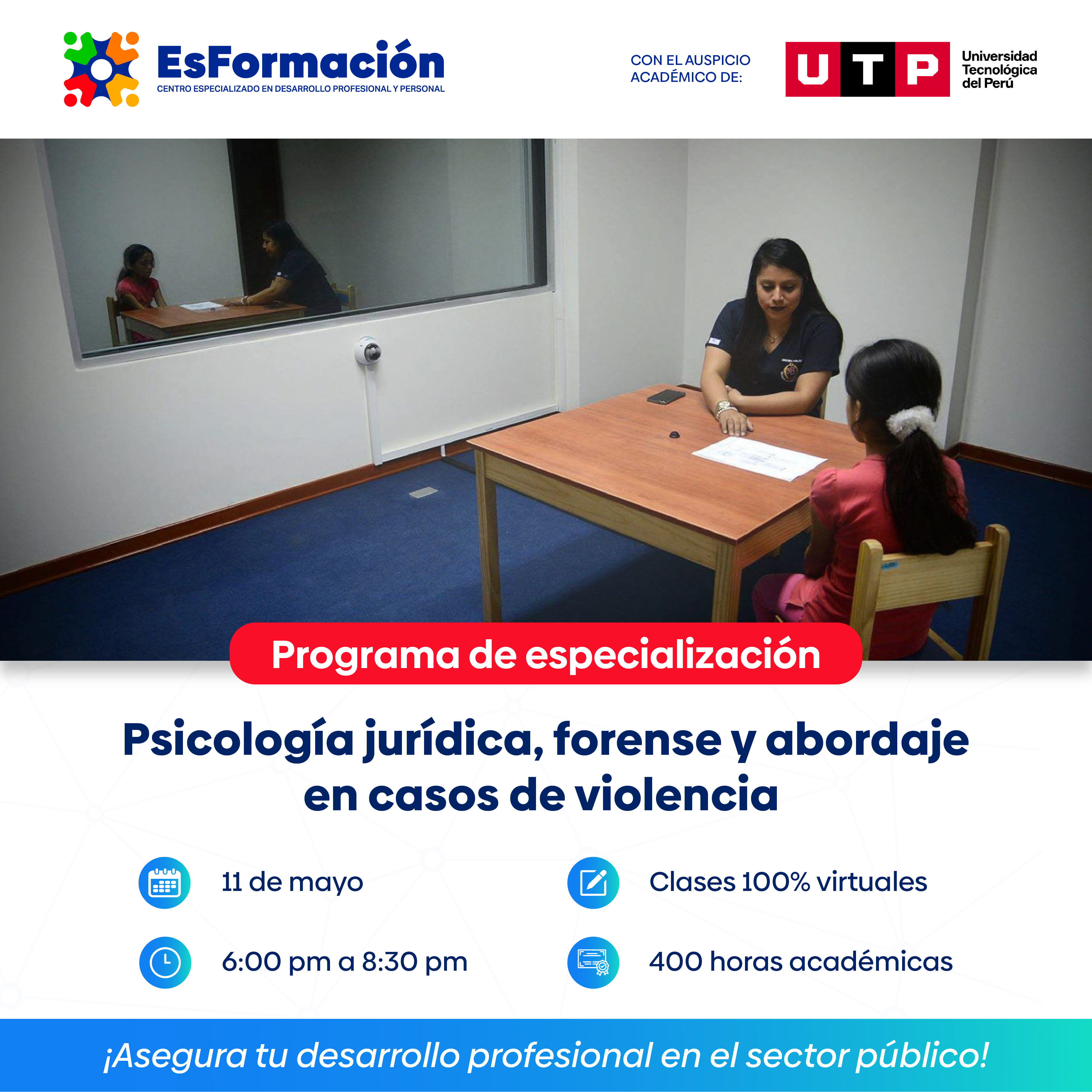 Psicología Jurídica, Forense y Abordaje en casos de violencia