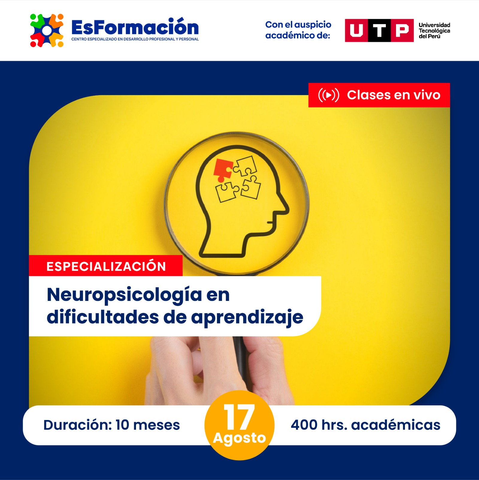 Neuropsicológica en dificultades de aprendizaje 