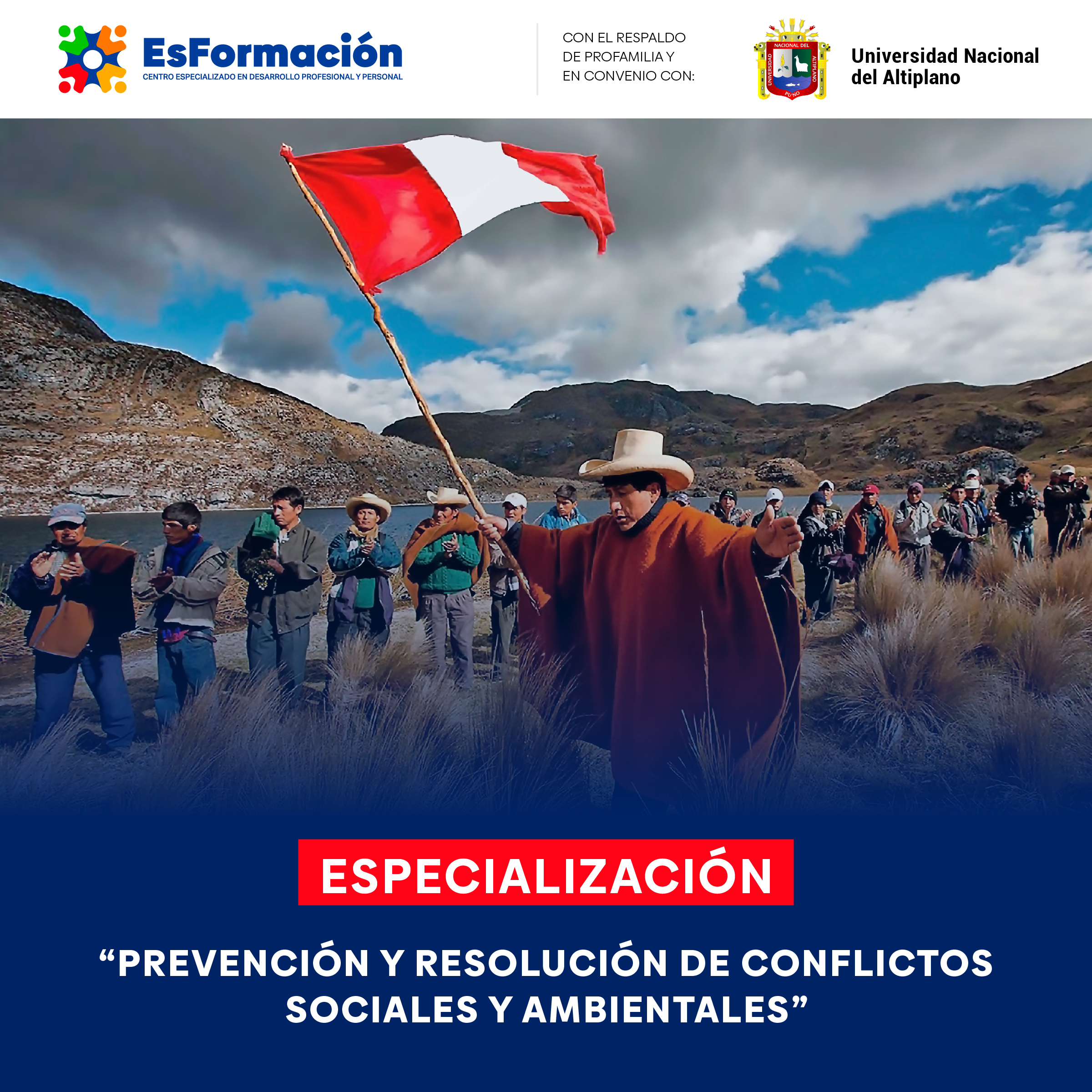 Prevención y resolución de Conflictos Sociales y Ambientales